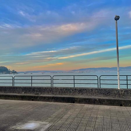 Apartamento Centrico Cerca De La Playa Bueu Buitenkant foto